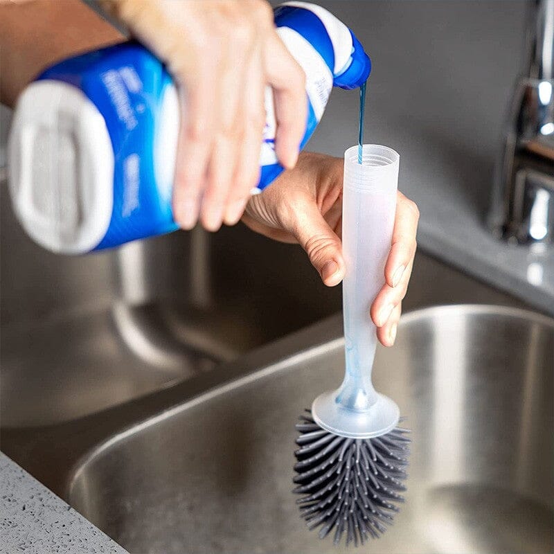 CleanFlush – Escova de Limpeza Recarregável – Higiene Fácil e Sem Esforço