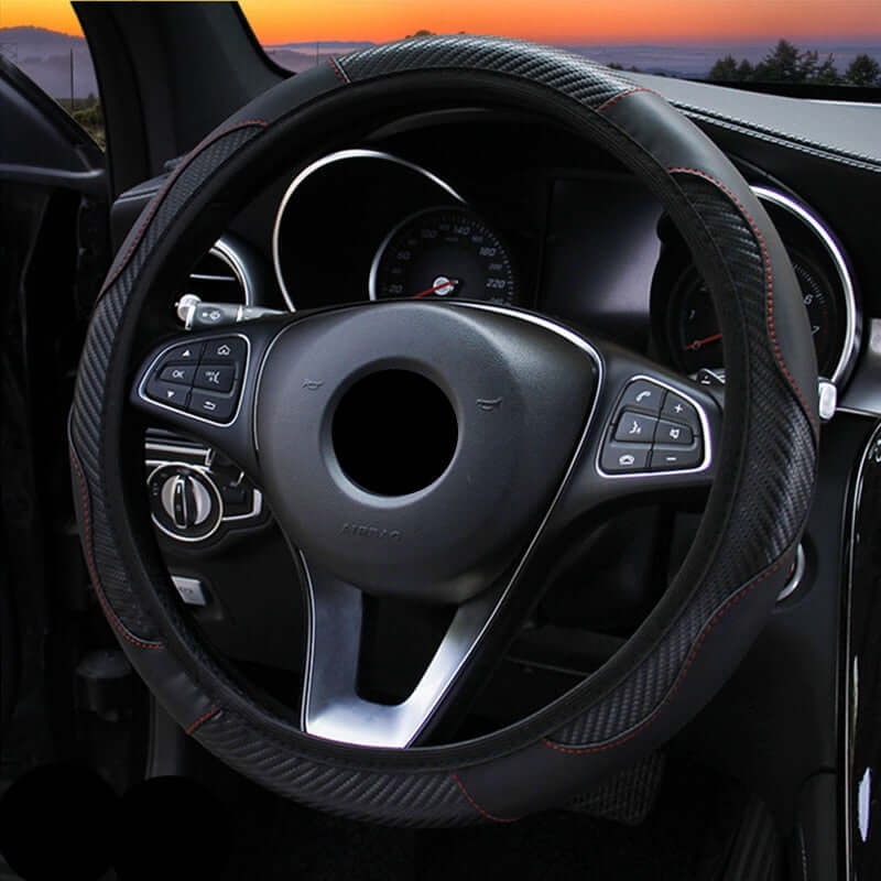 LeatherDrive – Capa Universal para Volante – Proteção e Toque Sofisticado