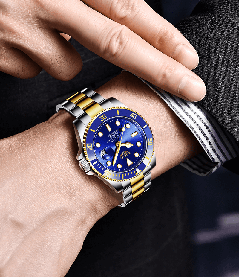 SteelTime – Relógio Masculino – Elegância e Sofisticação no Pulso