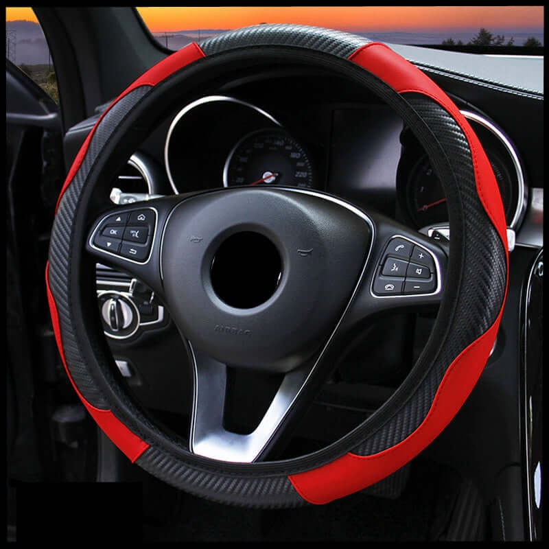 LeatherDrive – Capa Universal para Volante – Proteção e Toque Sofisticado