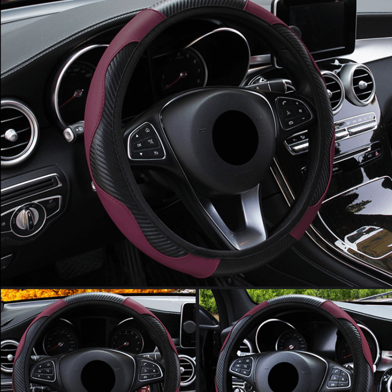 LeatherDrive – Capa Universal para Volante – Proteção e Toque Sofisticado